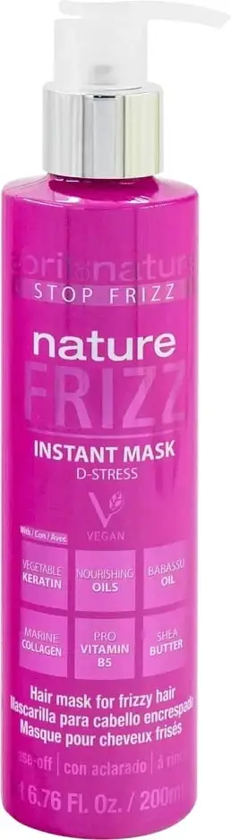 Maskë për flokë për femra abril et nature Nature Frizz Instant Mask 200ml