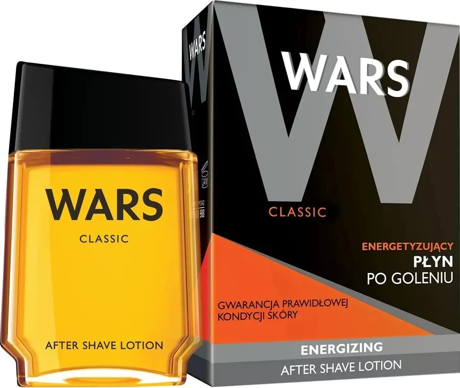 Losion pas rrojës për meshkuj WARS Classic Energizing 90ml - 1