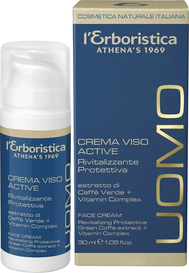 Krem fytyre për meshkuj L'Erboristica Uomo Active revitalizing-protective 30ml - 1