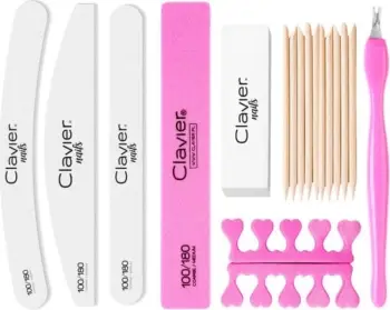 Set për manikyr/pedikyr Clavier 17 copë