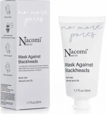 Maskë fytyre Nacomi Next Level kundër pikave të zeza, 50ml