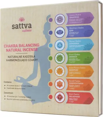 Kallam tymi natyral Sattva Chakra Balancing, 49 copë