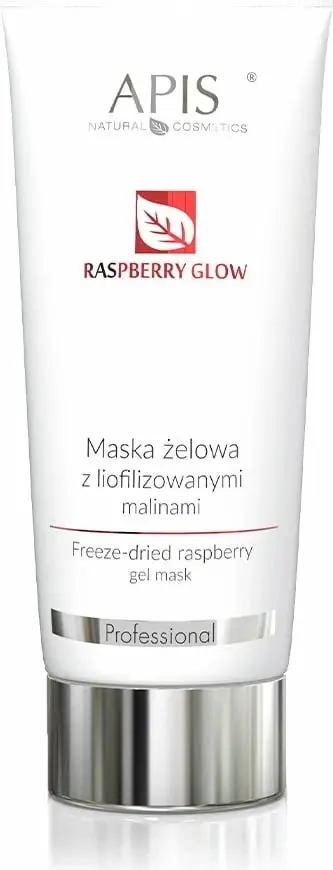 Maskë për fytyrë APIS Raspberry Glow Gel Mask për femra, 200ml