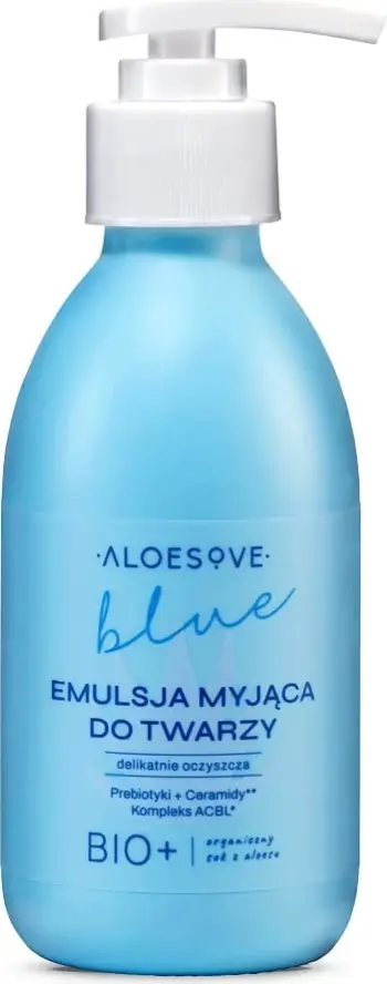 Emulsion për pastrim fytyre ALOESOVE BLUE për femra, 190ml