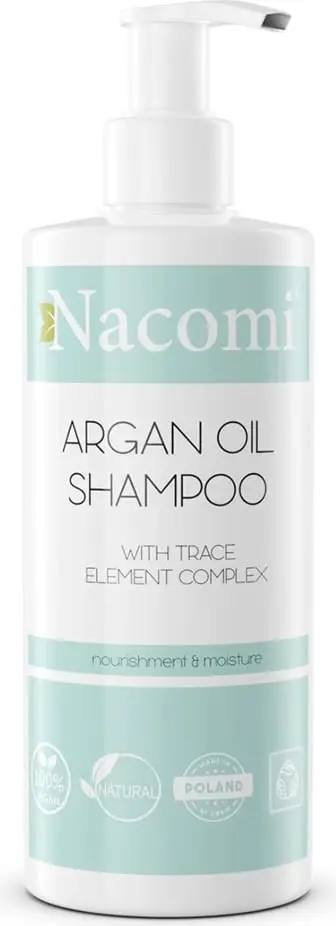 Shampo forcuese Nacomi me vaj argani, 250ml