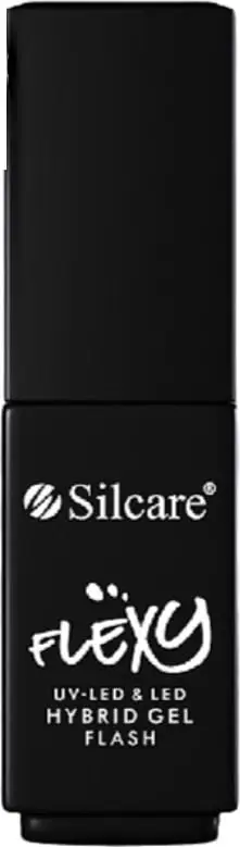 Llak për thonj Silcare Flexy Hybrid Gel Flash Light Blue për femra, 4.5g
