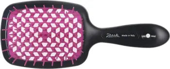 Furçë flokësh Janeke Superbrush për femra, e zezë-fuksia, 1 copë