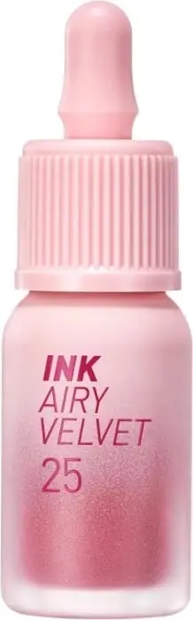 Buzëkuq liquid Peripera Ink Airy Velvet 25 Zazzy Peach për femra 4g