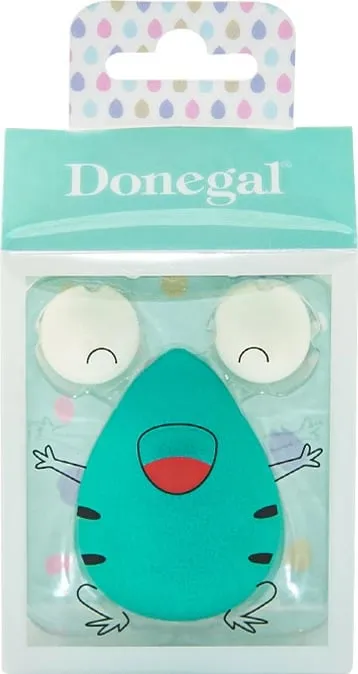 Set sfungjerë për grim Donegal Sweet Blending Sponge Set 2+1 Frog 4333, 3 copë - 1