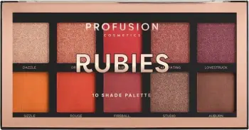Paletë për sy Profusion Rubies për femra, 1 paletë
