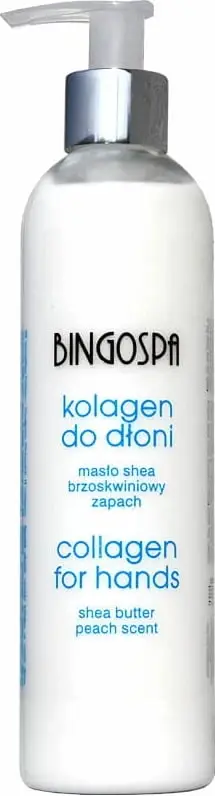 Krem për duar për femra BingoSpa Kolagjen me Shea Butter, 280g