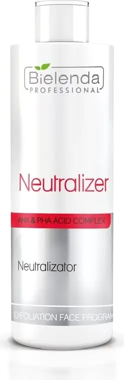Neutralizues për fytyrë Bielenda Professional Exfoliation Face Program Neutralizer për femra, 200g