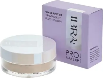 Pudër për fytyrë Ibra Glass Powder Illuminating për femra transparent 5g