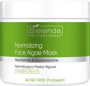 Maskë për fytyrë për femra Bielenda Professional Acne Free ProExpert Normalizing Algae Mask 160g