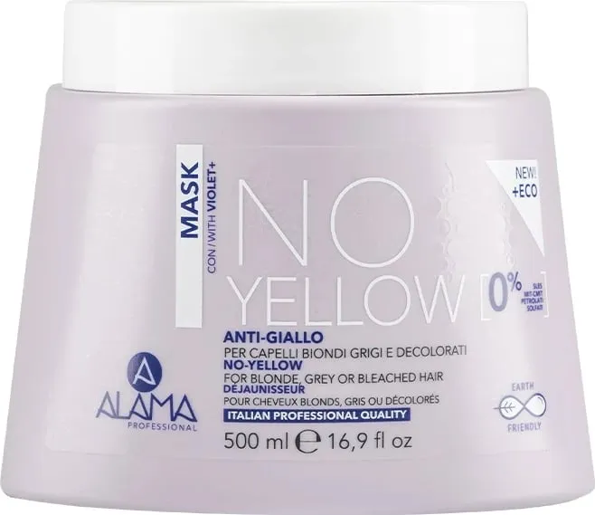 Maskë për flokë për femra Alama No Yellow, 500ml - 1