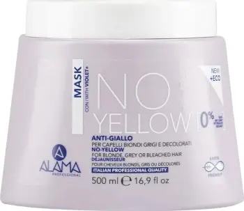 Maskë për flokë për femra Alama No Yellow, 500ml