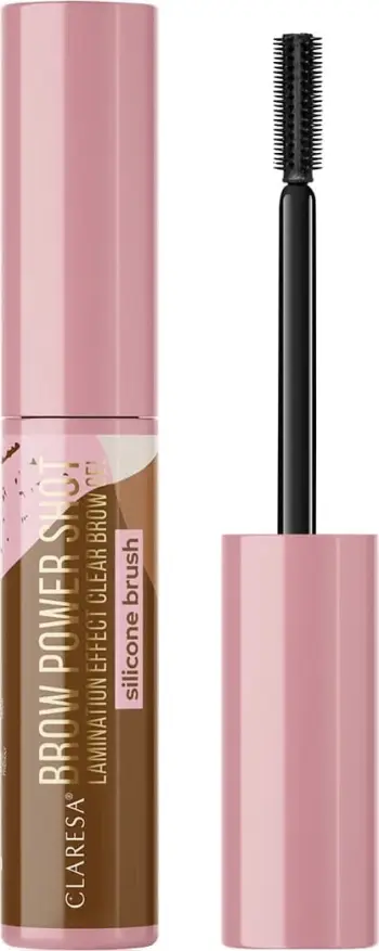 Xhel për vetulla Claresa Brow Power Shot për femra transparent 8g