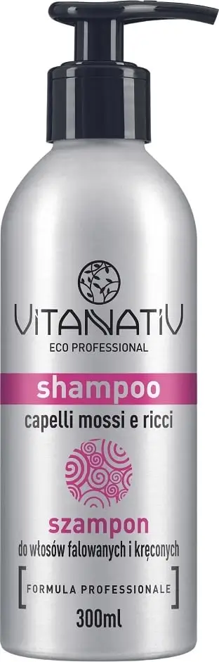 Shampon për femra Vitanativ për flokë me onde dhe kaçurrela, 300ml