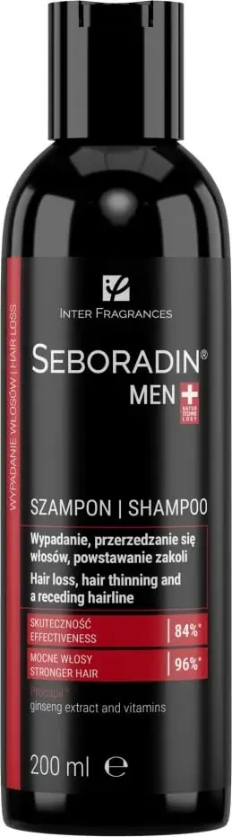 Shampon për meshkuj SEBORADIN Anti-Hair Loss, 200ml