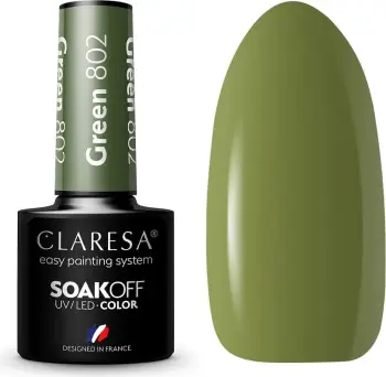 Llak për thonj Claresa 802, green, 5g