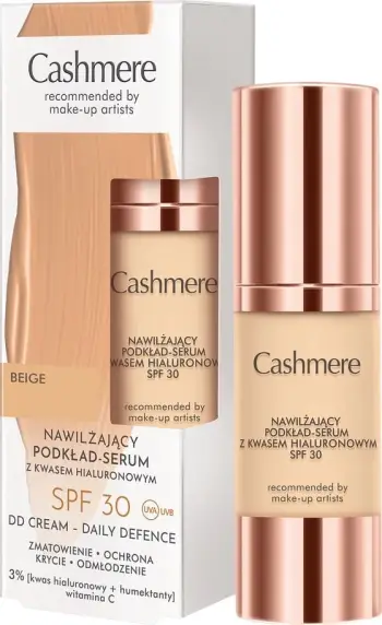 Fondatinë-serum për femra Cashmere 02 Beige SPF30, 30ml