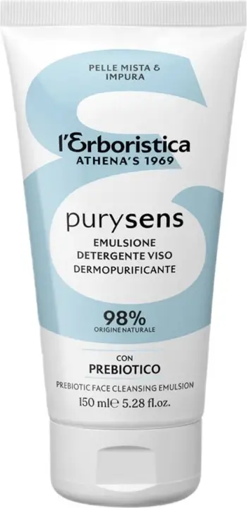 Emulsion pastrues për fytyrë L'Erboristica Purysens për femra 150ml