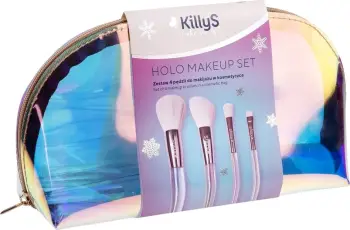 Set furçash grimi KillyS për femra 4 copë holografik