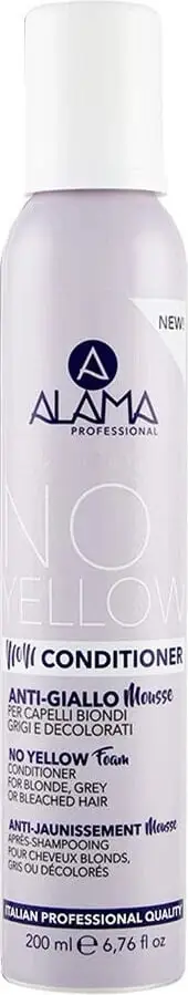 Kondicioner shkumë për femra Alama No Yellow, 200ml