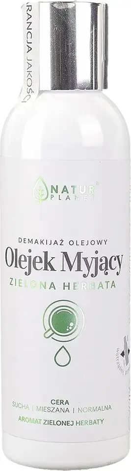 Vaj pastrues fytyre për femra Natur Planet Green Tea Cleansing Oil, 150ml
