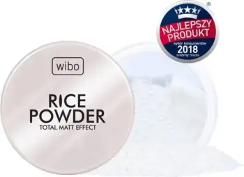 Pudër e lirshme për femra Wibo Rice Powder Total Matt Effect, Transparent, 5.5g