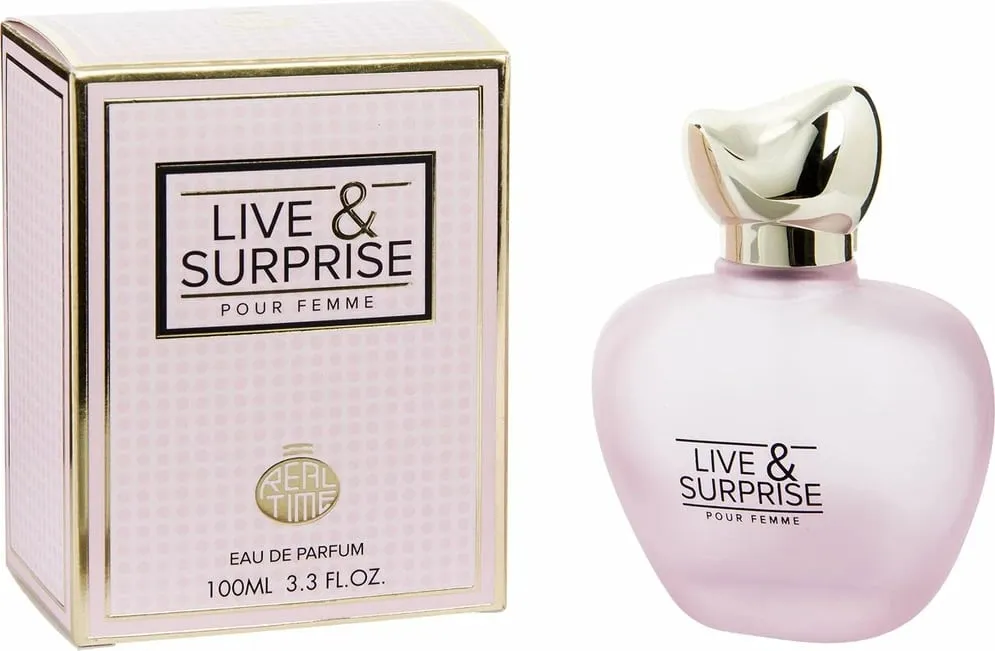 Eau de Parfum për femra Real Time Live & Surprise, 100ml - 1