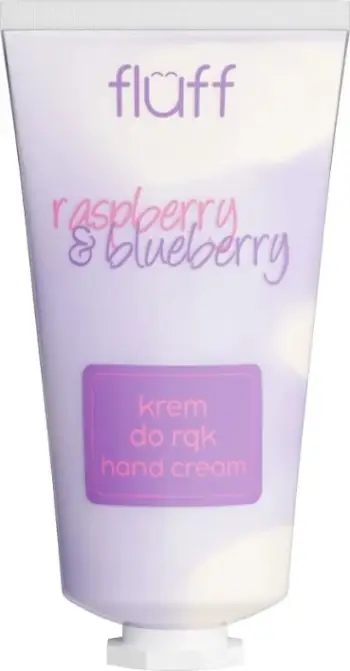 Krem për duar për femra Fluff Raspberry & Blueberry, 50ml