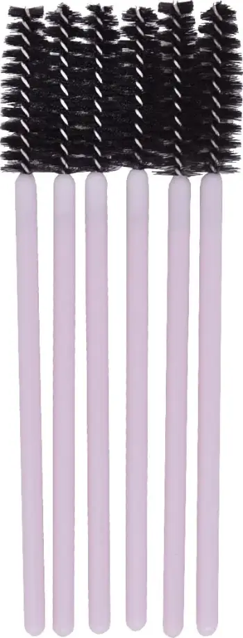 Furça për qerpikë dhe vetulla Inter Vion Rose Collection 6 copë