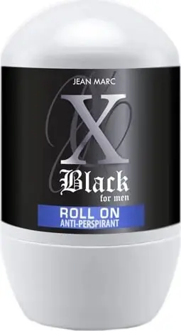 Deodorant roll-on për meshkuj Jean Marc X-Black, 50ml