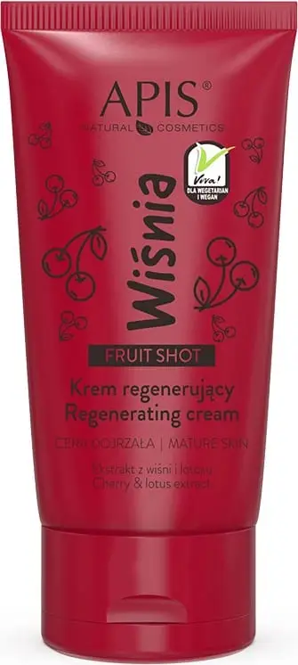 Krem fytyre për femra APIS Fruit Shot Regenerating Cherry Cream 50ml
