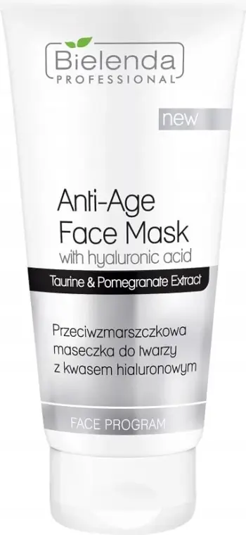 Maskë fytyre anti-rrudhë Bielenda Professional me Acid Hialuronik për femra 175ml