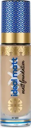 Fondatinë Ingrid Ideal Matt Mattifying Mineral Foundation 303 Dark Natural 30ml