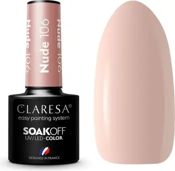 Llak për thonj për femra Claresa Hybrid Nude 106, 5g