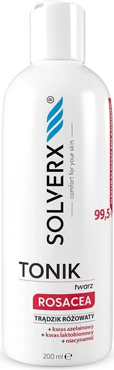 Tonik fytyre për femra SOLVERX Rosacea, 200ml - 1