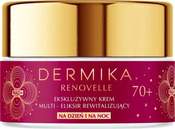 Krem fytyre revitalizues Dermika Renovelle Exclusive Multi-Elixir 70+ për femra, 50ml