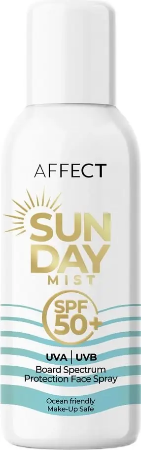 Sprej mbrojtës për fytyrë Affect Sun Day, SPF 50, 75 ml