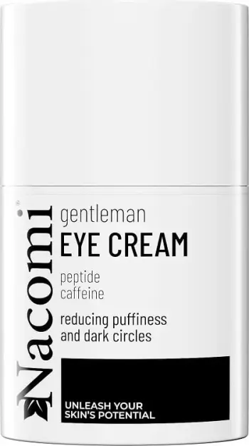 Krem për sy për meshkuj Nacomi Gentleman Brightening Eye Cream me peptide dhe kafeinë, 30ml
