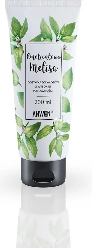 Balsam flokësh Anwen Emollient Melissa, për flokë me porozitet të lartë, 200ml