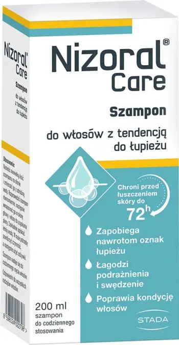 Shampo për flokë Nizoral Care, 200 ml, kundër zbokthit