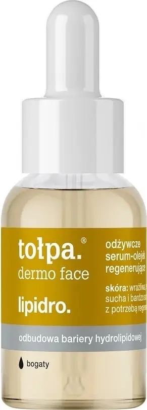 Serum vaj për fytyrë Tołpa Lipidro, rigjenerues dhe ushqyes, 30 ml