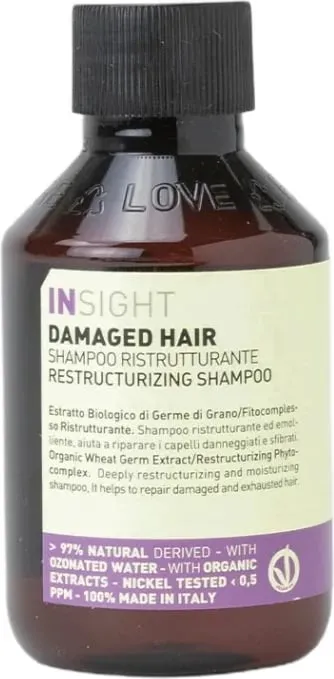 Shampon për flokë të dëmtuara INSIGHT për femra 100ml - 1