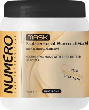 Maskë për flokë NUMERO me gjalp shea për femra 1000ml