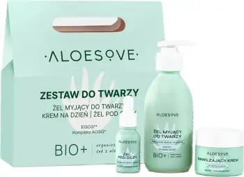 Set kozmetikë për fytyrë për femra ALOESOVE BIO+, 3 copë
