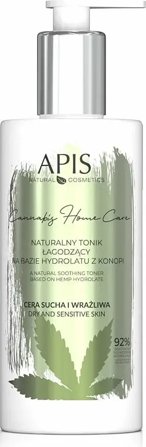 Tonik natyral për fytyrë APIS Cannabis Home Care për femra, 300ml