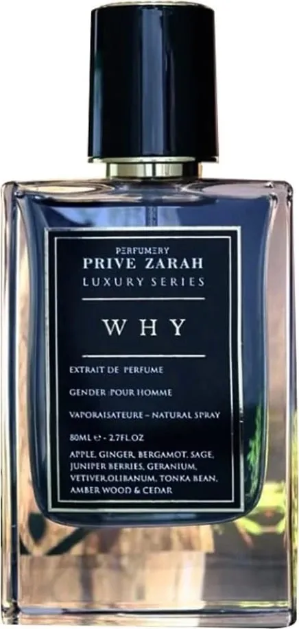 Eau de Parfum për meshkuj Privezarah Why, 80ml - 1